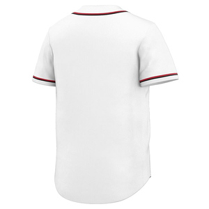 Quick Dry Custom Baseball Uniform Jersey Breathable 100% <b>Polyester</b> <b>Shirts</b> Crew Neck Customized Color Design Baseball Softball - Product Image 4