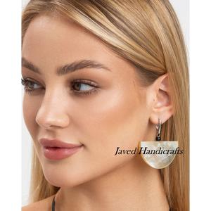 Pendiente de cuerno de búfalo de alta calidad para mujer, joyería de moda con estilo animal, directo del exportador del fabricante de la India - Product Image 5