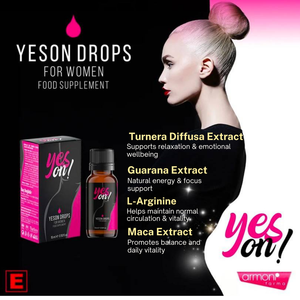 Gotas de Vitalidad Femenina Yeson Natural Herbal con Extracto de Turnera Damiana y Guaraná, Potenciador de la Libido Premium, 15 ml - Product Image 3