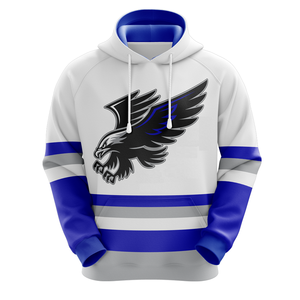 Sweat à capuche d'hiver à sublimation en polyester à la mode, design personnalisé, nouveau style de vêtements de sport à capuche Powerstar Racing - Product Image 1