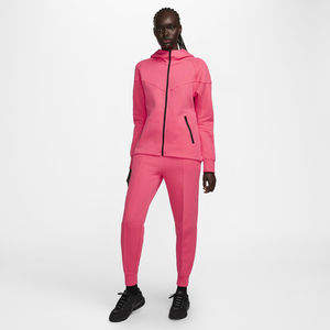 Pantalons de jogging pour femmes en molleton technique, taille mi-haute, logo personnalisé OEM, pantalons de survêtement décontractés, streetwear tendance, pantalons de sport et de fitness - Product Image 3
