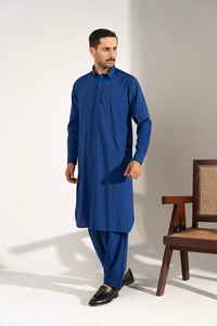Diseñadores Casual Shalwar Kameez Regular Fit Hombres Eid Étnico Moderno Alta calidad Secado rápido Indio paquistaní - Product Image 3