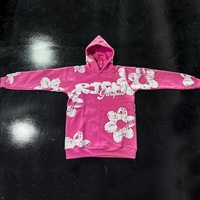 Personalizable Margarita Imprimir Puff Sudadera Con Capucha XS Tamaño 3D Streetwear Hombres Mujeres Bordado Tela Patrón Invierno Otoño Primavera