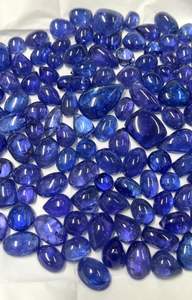 Piedras preciosas de cabujón de tanzanita natural, piedras sueltas de alta calidad para la fabricación de joyas, venta al por mayor y tamaños personalizados disponibles - Product Image 4