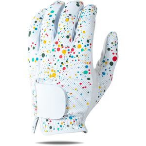 Guantes de golf para hombre con logotipo personalizado de alta calidad, piel auténtica transpirable, ideal para sublimación deportiva - Product Image 1