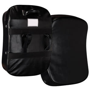 แผ่นรองเตะออกแบบเองได้ พร้อมพื้นผิวโค้งสำหรับชกมวย คาราเต้ ทำจากหนัง PU สำหรับศิลปะการต่อสู้ คิกบ็อกซิ่ง ฝึกซ้อมเตะ - Product Image 3