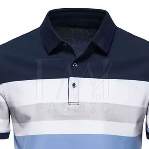 Cómodo algodón 100% para hombre para Polos transpirable patrón sólido estilo callejero logotipo personalizado y tamaños precio al por mayor - Product Image 2