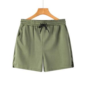 2025 pantalones cortos de malla transpirable para hombre de secado rápido verano gimnasio entrenamiento pantalones cortos deportivos patrón sólido ropa deportiva para playa Fitness nuevo - Product Image 1