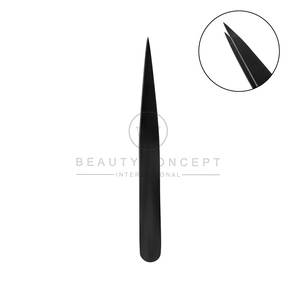 Juego de tijeras y pinzas para el cuidado de las cejas Expert con acabado negro de Plasma, lo mejor para recortar cejas rebeldes, recortar y dar forma - Product Image 2