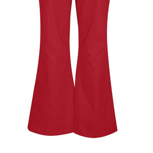 Pantalon évasé décontracté pour homme, streetwear, respirant, automne, style urbain, imperméable, mi-lourd, taille élastique, polyester/coton, écologique - Product Image 5