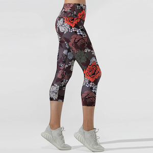 Mid Waist <b>Women's</b> Workout Yoga <b>Leggings</b> Comfort Fit Gym Wear; Custom Colors Lightweight Knitted Breathable Fitness Pants - Product Image 5