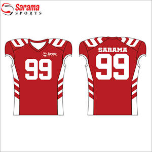 Uniforme de football américain de haute qualité et bon marché, uniforme de football américain de vente en gros - Product Image 1