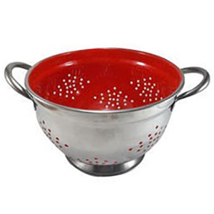 Metal Dual Layer Best Quality Vegetable and Fruit <b>Strainer</b> Washing Basin <b>Colander</b> Bowl - Product Image 3
