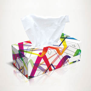 Boîtes à mouchoirs personnalisées en gros pour hôtel boîte-cadeau en papier de soie avec logo personnalisé boîte-cadeau d'emballage en papier de carte - Product Image 2