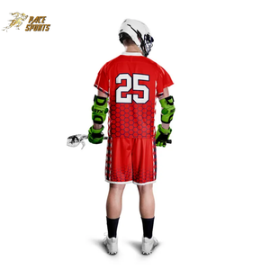 เสื้อกีฬาลาครอสสำหรับทั้งชายและหญิงผ้าเจอร์ซี่สำหรับทีมเทคนิคการระเหิดเสื้อลาครอสระดับพรีเมี่ยม - Product Image 2