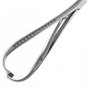 Pinzas de Sujeción de Agujas Manuales de Acero Inoxidable, Instrumentos Quirúrgicos, Fabricante Profesional - Product Image 5