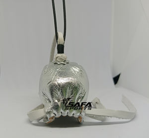 Kuwait Falconry Hood Keyring Leather Bahrain Falconry Hood Keyring - Product Image 4