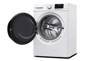120 volt 2 in 1 üretici giysi ön yük yıkama kurutma combo çamaşır makinesi kurutma ile ev için DWF-12A14LBM