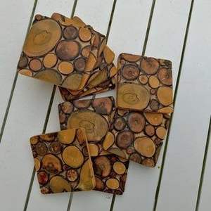 ให้ชุดที่รองแก้วไม้และเรซิ่นอีพ็อกซี่ถาดรองแก้วแบบมีสไตล์ราคาดีสำหรับงานฝีมือของช่างฝีมือ - Product Image 5