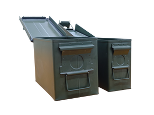 Boîte de rangement pour munitions en acier, résistante à l'eau, étanchéité supérieure, durabilité tactique, OEM/ODM, sécurité garantie, chasse, extérieur, intérieur - Product Image 2