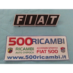 Parrilla Delantera Cromada para FIAT 500 D F L R SCRITTA, Rejilla de Plástico para Automóvil FIAT en PLASTICA - Product Image 1