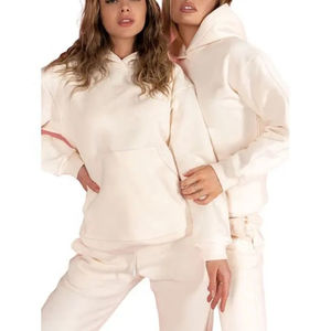 Survêtement pour femme vintage à capuche respirant et à séchage rapide, logo personnalisé, facile à laver, 100% coton, haute qualité - Product Image 6