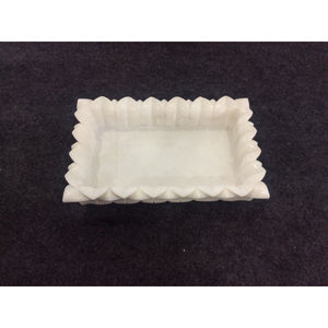 Bol en marbre blanc de haute qualité fait à la main pour la décoration intérieure et le mariage. - Product Image 5