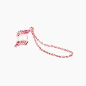 Charme de montre goutte perle or rose pendentif élégant et luxueux et breloque pour montres-bracelets - Product Image 1