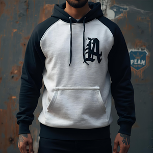 Sweat à capuche d'hiver pour baseball Sweat-shirt d'équipe personnalisé avec tissu polaire en polyester/nylon brodé Options OEM/ODM - Product Image 3