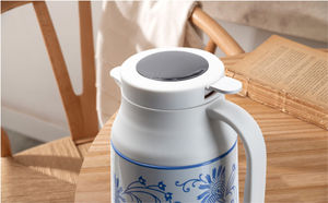 High Quality Luxury Design Vacuum Flask with Temperature Indicator Thermos Tea Pot Set for Gift - Product Image 4