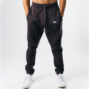 Logotipo personalizado de impresión/bordado Gimnasio Joggers French Terry Poly/Elastane Running Jogger para hombres - Product Image 1