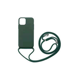 Funda Protectora de Silicona Netzy SAFA Ropi para iPhone 12 Pro Max, Color Verde Oscuro, Estilo Ins, Función Protectora - Product Image 1