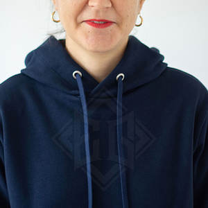 Sudadera con capucha unisex moderna con costuras ordenadas y estilo relajado Sudadera con capucha transpirable para hombres y mujeres - Product Image 6