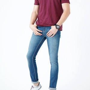 Pantalones vaqueros del servicio del OEM del último diseño para los pantalones vaqueros cómodos de los pantalones vaqueros de la calidad superior - Product Image 5