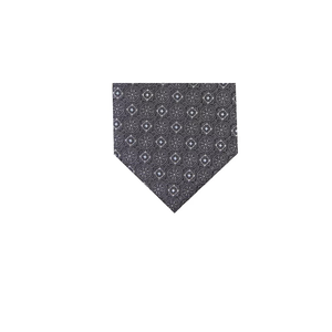 Cravatta Classica da Uomo Tasso Elba in Seta 100% Nera Jacquard a Pois e Righe, Casual, Taglia Regolare, in Lana e Poliestere, Confezione Regalo - Product Image 3