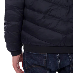 Veste bouffante d'hiver à la mode de qualité supérieure pour hommes, motif à capuche bouffant, vêtements d'hiver teints en toile fine - Product Image 6