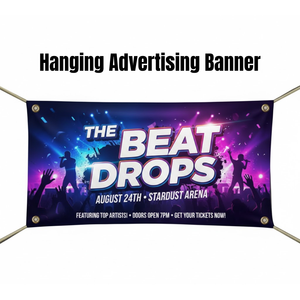 Pancarta de PVC Impresa con UV para Exteriores - Impresión de Pancartas Flexibles Hiflex Personalizadas para Publicidad - Product Image 1