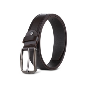 Ceinture en cuir de buffle véritable 100% de qualité supérieure pour homme Akyol, style décontracté, boucle en alliage élégante, 3,5 cm, vente en gros d'usine - Product Image 1