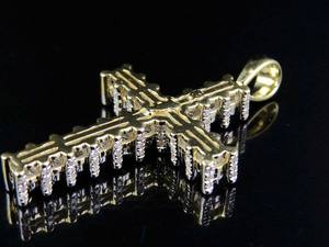 New Stylish Iced Out Hip Hop S925 <b>Silver</b> Moissanite <b>Cross</b> <b>Pendant</b> For Men & Women - Product Image 5