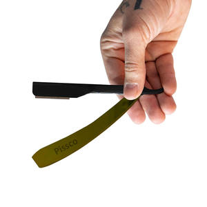 Navaja de Afeitar Recta Plegable para Barbero, Cuchilla para Cejas y Barba, Herramienta de Afeitado Plegable - Product Image 3