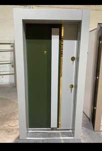 Luxury Anti-Theft PVC Coated Steel Door Modern <b>Interior</b> Security Door Wood Grain Finish Durable Water-Resistant Manual for - Product Image 3