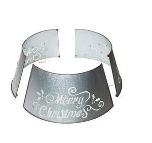 Collier de sapin en métal galvanisé Joyeux Noël, support de sapin décoratif, décoration élégante pour la maison, fête de Noël et du Nouvel An - Product Image 6