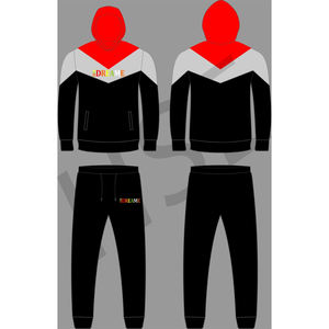 Survêtement tendance Survêtement en molleton de coton personnalisé Sweat à capuche unisexe - Product Image 3