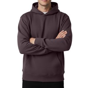 Sudadera con Capucha de Felpa 100% Algodón, Gruesa, Transpirable, sin Cordón, para Hombre, con Bolsillo, para Invierno - Product Image 5