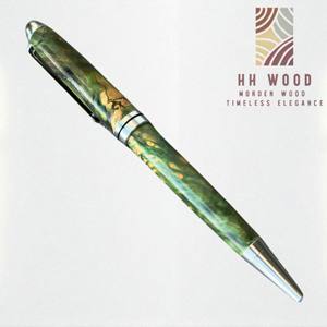 Serpentine Collection Custom 1.0mm Stabilized Metal Ballpoint <b>Pen</b> for Business & Wedding Handmade Vietnam Novelty HHPEN SPT-425 - Product Image 6