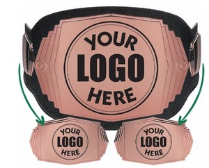 เข็มขัดแชมป์ UFC ออกแบบได้ตามต้องการสำหรับศิลปะการต่อสู้ต่างๆสำหรับเทควันโดกังฟูต่อสู้เคนโด้ซามูไรคาราเต้ยูโด - Product Image 1