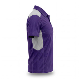 Polo de sport respirant pour homme avec tissu léger et performant, idéal pour l'entraînement, les séances de gym et les activités de plein air - Product Image 5