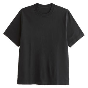 เสื้อยืดโอเวอร์ไซส์ผ้าฝ้ายหนานุ่มพรีเมียมสำหรับผู้ชาย สกรีนโลโก้ได้ สไตล์สตรีทแวร์ คอกลม เสื้อยืดเปล่าสไตล์วินเทจ ยูนิเซ็กส์ - Product Image 5