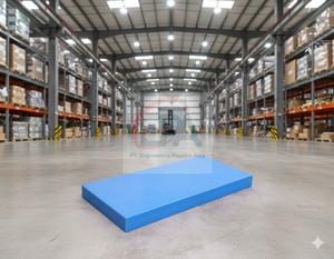 Feuille BLEUE HDPE exclusive 6mm 1.2x2.4m pour l'emballage de bouteilles de film de conteneurs Utilisation dans n'importe quelle industrie Personnalisable à vos besoins - Product Image 1