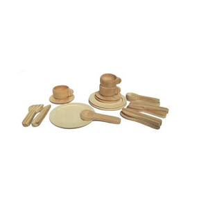 Juego de cena de madera de diseño de lujo, mesa de comedor hecha a mano, bajo precio - Product Image 3